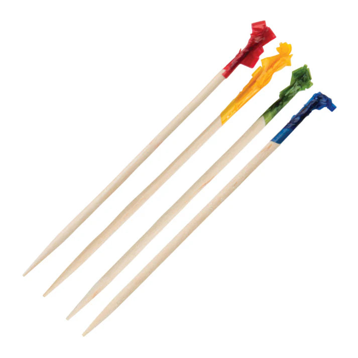 Picks, Cellophane Frills, 1,000/bag by Winco