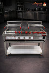 Angaar PKG-48 48" Automatic Pivoting Kebab Grill, Commercial Gas BBQ Grill