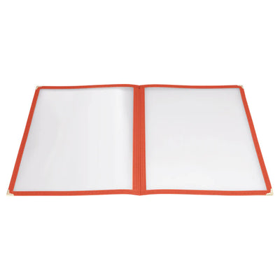 PMCD Series Book-Fold Double Panel Menu Cover by Winco