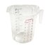 Winco Polycarbonate Measuring Cup with Color Graduations