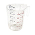 Winco Polycarbonate Measuring Cup with Color Graduations
