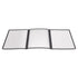 PMCT Series Tri-Fold Triple Panel Menu Cover, 9-1/2" x 12-1/8" by Winco