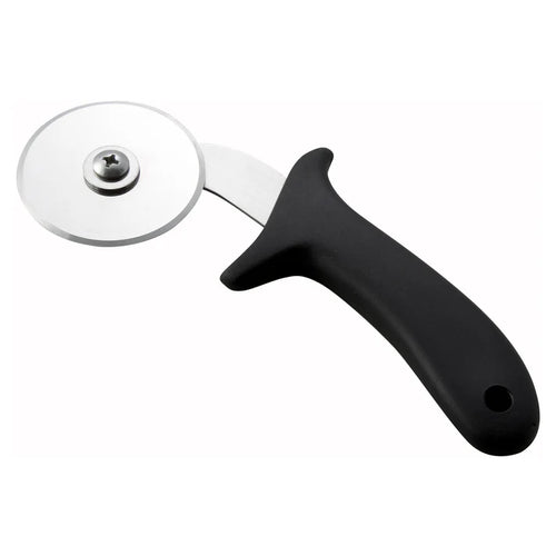 Winco PPC-2 Pizza Cutter, 2-1/2"Dia Blade, Black PP Hdl