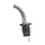 PPM-4G - Metal Pourers, Gooseneck Spout, Black Plastic Stopper by Winco