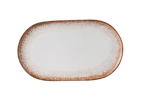 Yanco Porto Chinaware Coupe Oval Plate ( Pack Of 12 )