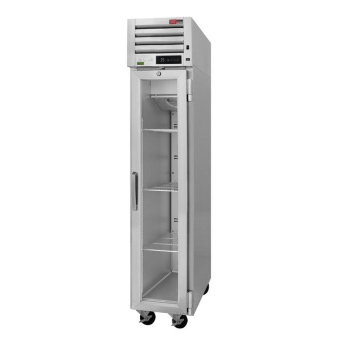 Turbo Air PRO-12R-G-N(-L) PRO Series Top Mount Reach-in Refrigerator With Self-Cleaning Condenser Device 9.47 cu. ft.