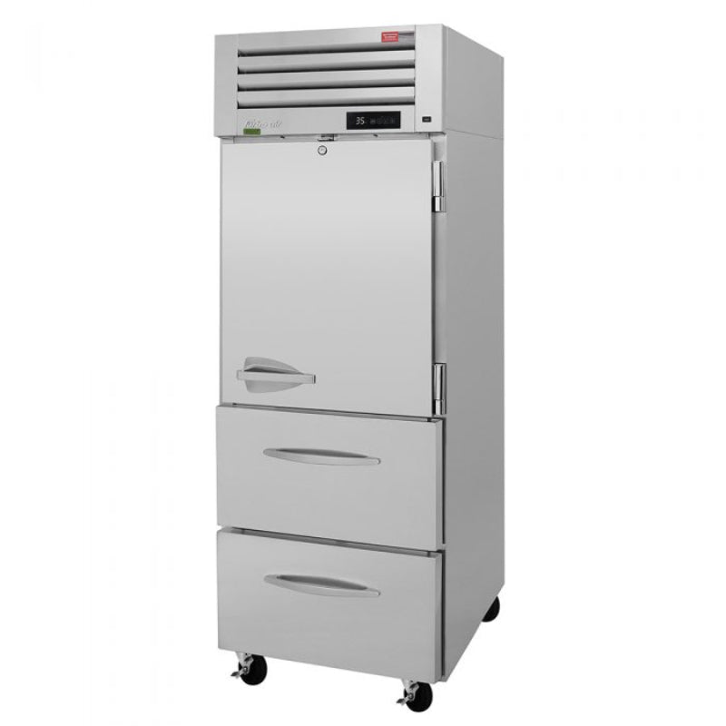 Turbo Air PRO-26R-D2-N PRO Series Top Mount Reach-in Refrigerator With Solid Door 25.41 cu. ft.