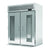 Turbo Air PRO-50R-G-RI-N PRO Series Top Mount Reach-in Refrigerator With Glass Door 81.87 cu. ft.