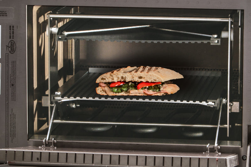 Amana PRS10, Panini Press Mechanism, Non-Stick Cooking Surface
