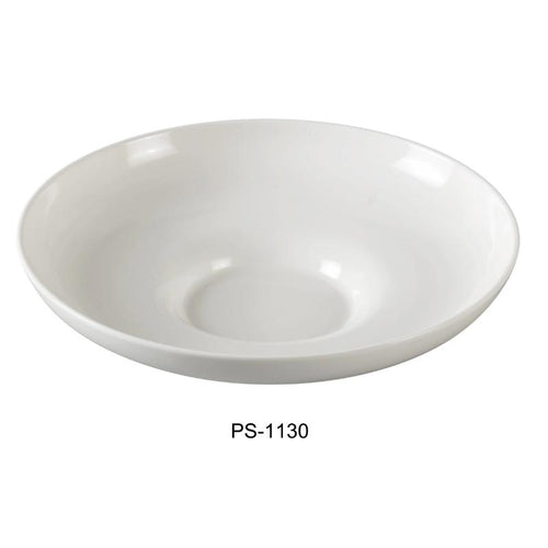 Yanco PS-1130 Salad Bowl, 34 oz Capacity, 13″ Diameter, Porcelain, Bone White Color Pack of 12 (1Dz)