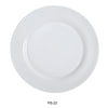Yanco PS-22 Piscataway-2 8 1/4" Round Plate, China, White Pack of 36 (3Dz)
