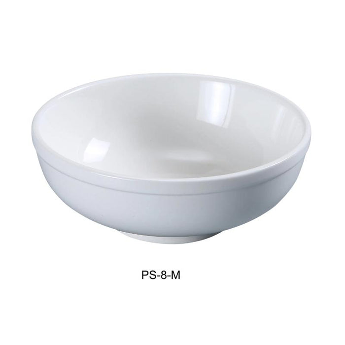 Yanco PS-8-M 8.5″ Menudo Bowl, 48 oz Capacity, Porcelain, Bone White Color (2Dz)