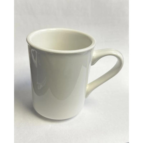 Yanco PS-8-S 8 oz Sierra Mug / Cup, 3.25″ Diameter, Porcelain, Bone White (3Dz)