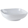 Thunder Group Melamine Western 5 OZ, 3 1/2" X 3 1/2" ROUND SQUARE BOWL, 1 1/2" DEEP, PASSION WHITE, Pack of 12