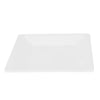 Thunder Group Melamine Western 4" X 4" SQUARE PLATE, PASSION WHITE, Pack of 12