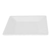 Thunder Group Melamine Western 13 3/4" X 13 3/4" SQUARE PLATE, 1 1/8" DEEP, PASSION WHITE, Pack of 6