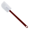 Winco Silicone Scraper, Flat Blade, Heat Resistant - 10", 14", 16"