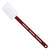 Winco Silicone Scraper, Flat Blade, Heat Resistant - 10.5
