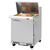 Turbo Air PST-28-12-FB-N(-L) PRO Series Mega Top Sandwich/Salad Prep Table with One Section 6.5 cu. ft