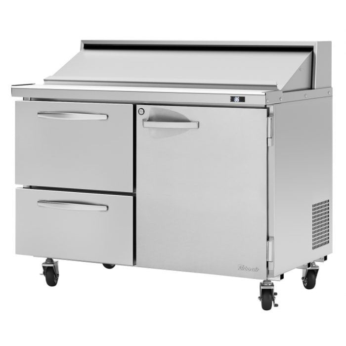 Turbo Air PST-48-D2R-N PRO Series Sandwich/Salad Unit-Drawers 12.0 cu. ft