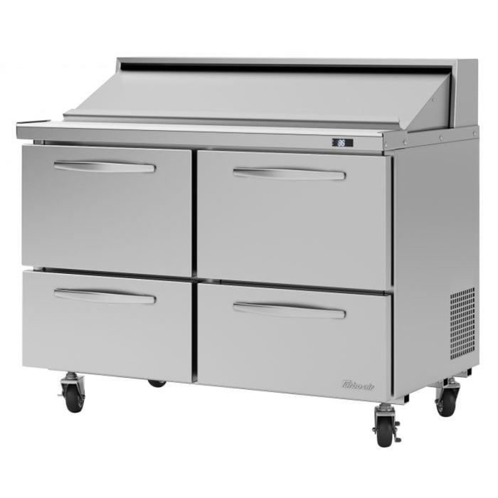 Turbo Air PST-48-D4-N PRO Series Sandwich/Salad Unit-Drawers 12.0 cu. ft