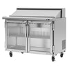Turbo Air PST-48-G-N Side Breathing PRO Series Sandwich/Salad Unit-Glass Door 12.0 cu. ft