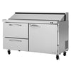 Turbo Air PST-60-D2R-N PRO Series Sandwich/Salad Unit-Drawers 16.0 cu. ft