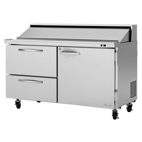 Turbo Air PST-60-D2R-N PRO Series Sandwich/Salad Unit-Drawers 16.0 cu. ft