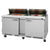 Turbo Air PST-72-FB-N PRO Series Sandwich/Salad Prep Table with Two Sections 17.6 cu. ft