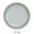 Yanco PT-110 Pine Tree Round Dinner Plate, Melamine Pack of 24 (2 Dz)