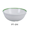 Yanco PT-314 Pine Tree Nappie, 11 OZ, Melamine Pack of 48 (4 Dz)