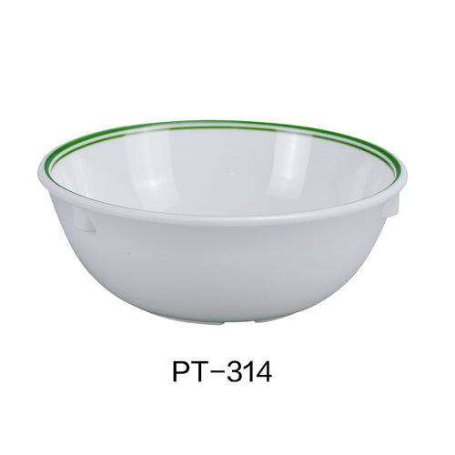 Yanco PT-314 Pine Tree Nappie, 11 OZ, Melamine Pack of 48 (4 Dz)