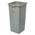 PTCS-Series Tall Square Trash Can by Winco