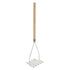 Potato Masher, Round, Wooden Handle, Chrome Plated by Winco