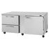 Turbo Air PUR-72-D2R-N PRO Series Undercounter Refrigerator Two Section, 18.8 cu. ft.