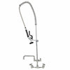 Prepline PPRS-12 Wall-Mount Pre-Rinse Assembly with 12" Swing Spout