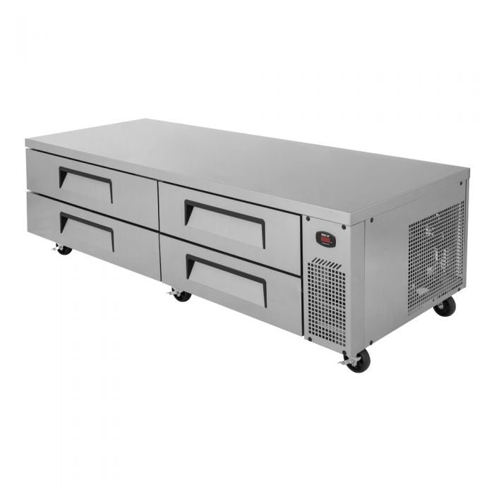 Turbo Air Super Deluxe Chef Base Refrigerator TCBE-82SDR-E-N