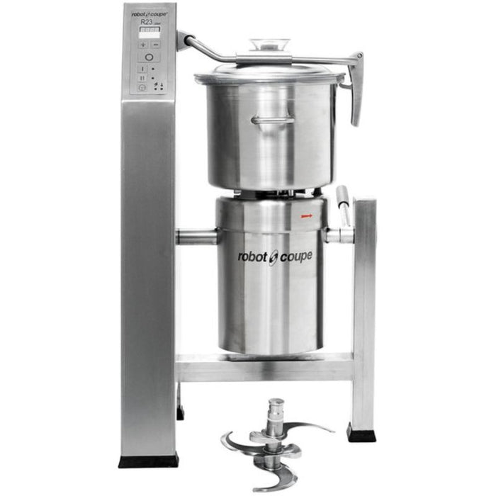 Robot Coupe R23T 2-Speed 24 Qt. Vertical Cutter Mixer Food Processor - 240V, 3 Phase, 6 hp