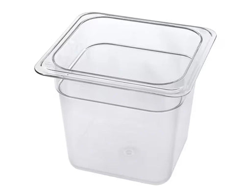 Atosa R04011000354 1/6 Size Polycarbonate Pan, 6" Deep
