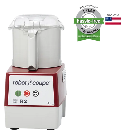 Robot Coupe R2B 3 Qt / 3 L Cutter Mixer Food Processor – 1 HP