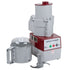 Robot Coupe R2CLR DICE Combination Food Processor with 3 Qt. Clear Bowl, Continuous Feed & 4 Discs - 2 hp