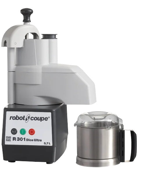 Robot Coupe R301U DICE Combination Food Processor with Continuous Feed