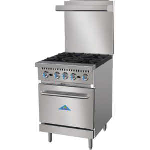 Comstock-Castle, R4, Range, 24", 4 Open Burners