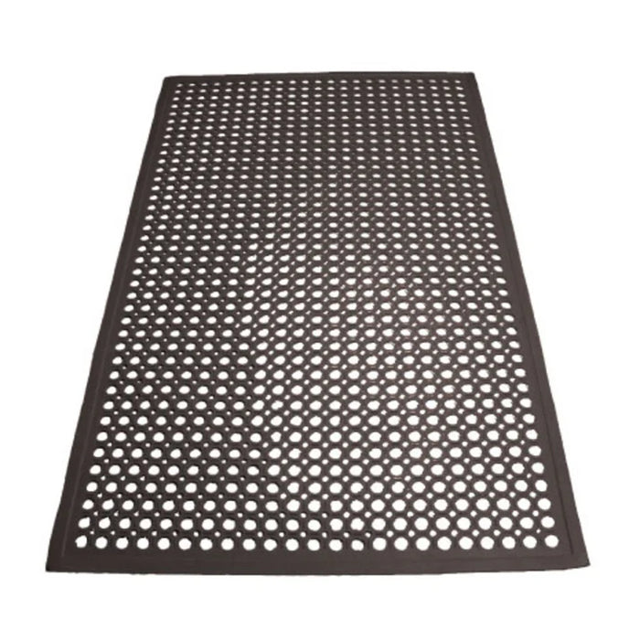 RBM-Series Rubber Floor Mats, Beveled Edge by Winco