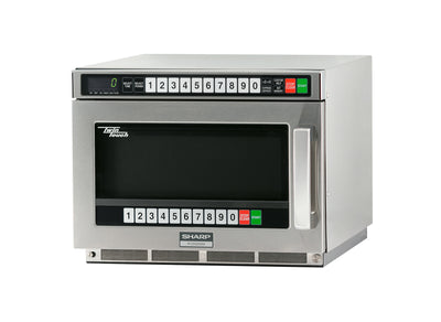 TwinTouch 2200 Watt Commercial Microwave Oven with Dual TouchPads (RCD2200M) by Sharp