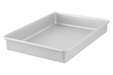 LloydPans aluminum deep dish rectangle pizza pan with Silver-Kote finish