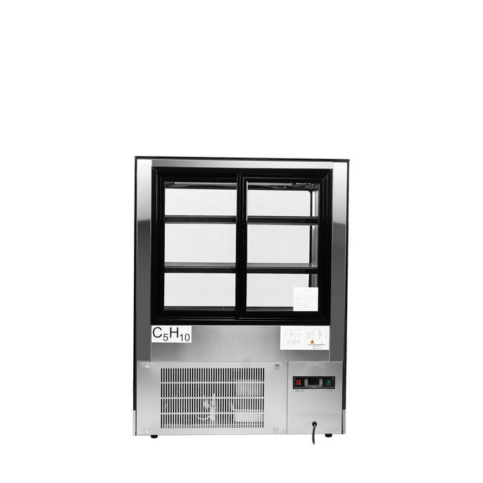 ATOSA RDCS-35 — 35" Floor Model Countertop Refrigerated Square Display Case