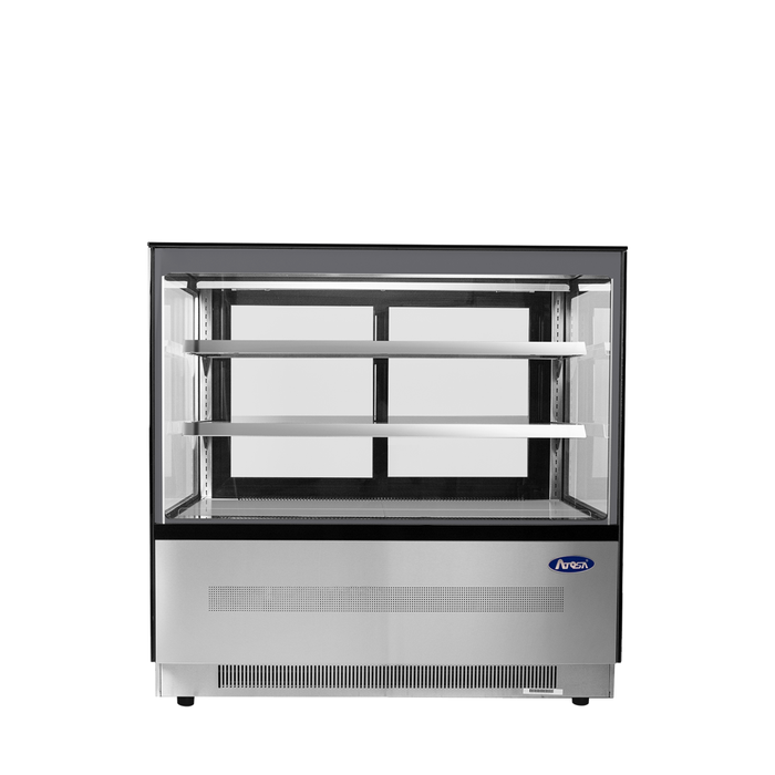 ATOSA RDCS-48 — 48" Floor Model Countertop Refrigerated Square Display Case