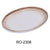 Yanco RO-2308 Rockeye-2 Platter, Porcelain, Two-Tone (3Dz)