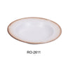Yanco RO-2611 ROCKEYE-2 Pasta Bowl, 16 Oz, China, Round, White & Brown, (1Dz)